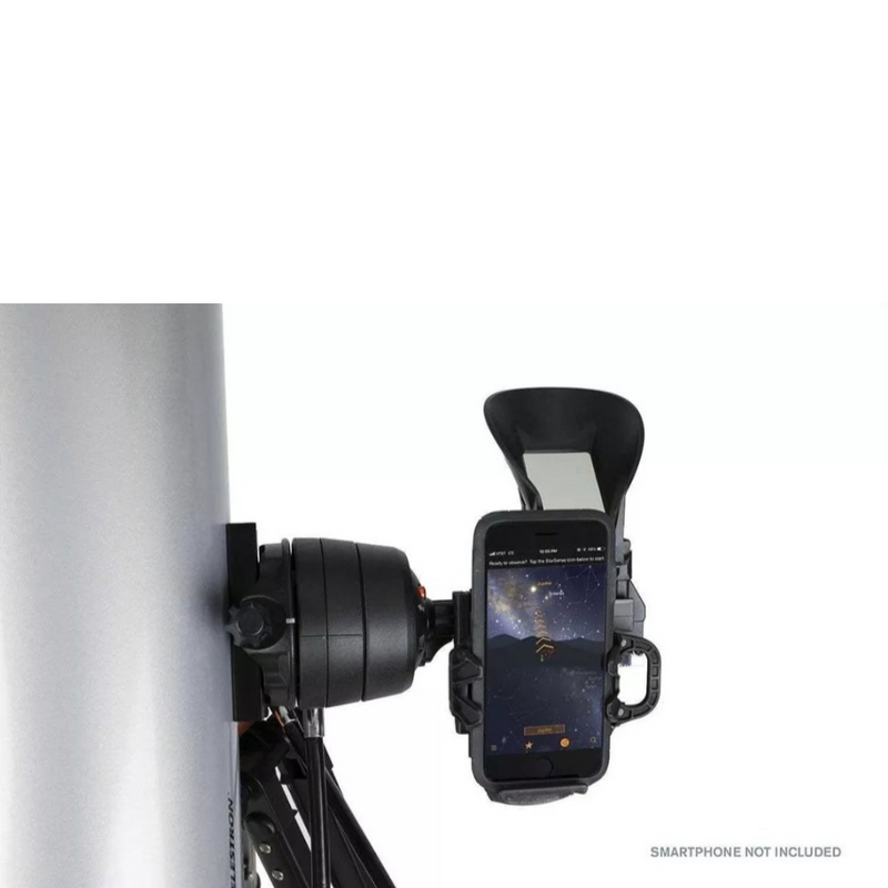 Telescópio Celestron com Autoguia Smartphone Explorer DX130