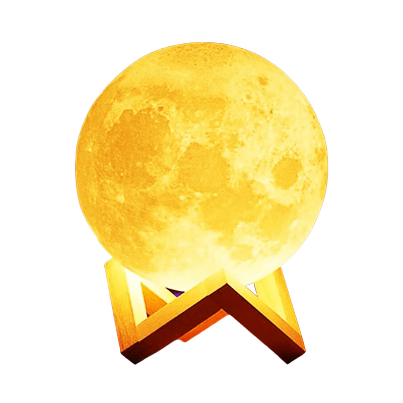 Luminária 3D da Lua