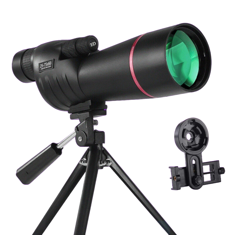 Telescópio Monocular de Longo Alcance com Tripé