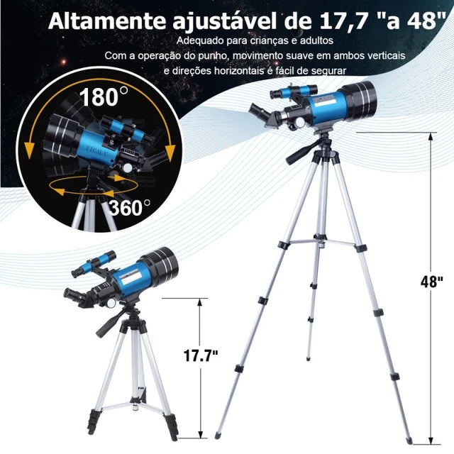 Telescópio Astronômico TICALA 150X